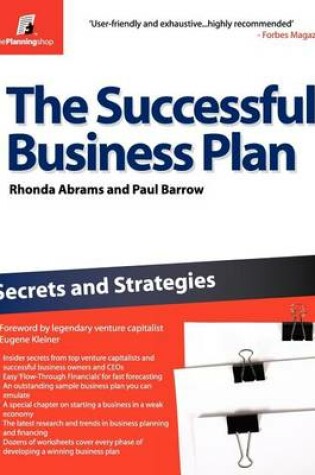 Cover of The Successful Business Plan