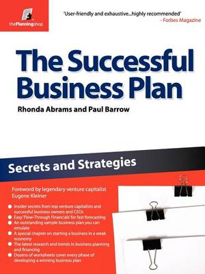 Book cover for The Successful Business Plan