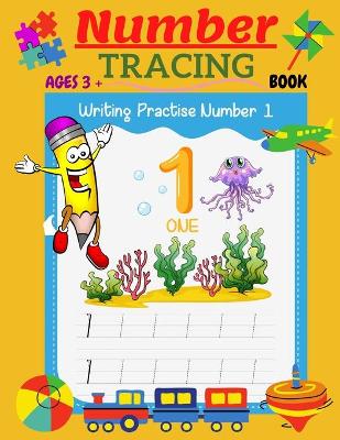 Book cover for Number Tracing Book