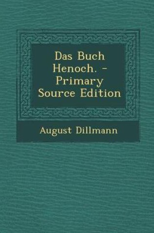Cover of Das Buch Henoch.