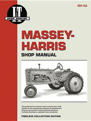 Book cover for Massey Harris 16 Pacer Tractor Service Repair Manual