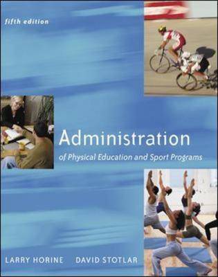 Book cover for Administration of Physical Education and Sport Programs