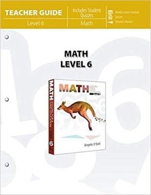 Book cover for Math Level 6 (Teacher Guide)