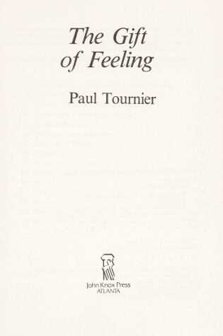 Cover of Gift of Feeling