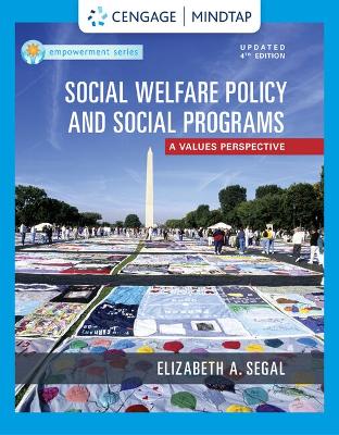 Book cover for Mindtap for Segal's Social Welfare Policy and Social Programs, Enhanced, 1 Term Printed Access Card
