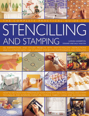 Book cover for The Complete Practical Guide to Stencilling and Stamping