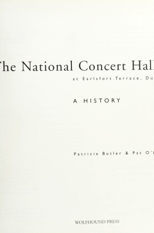 Cover of The National Concert Hall