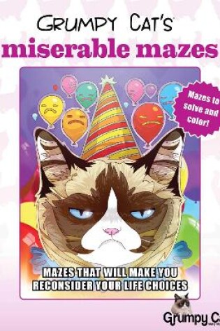 Cover of Grumpy Cat's Miserable Mazes