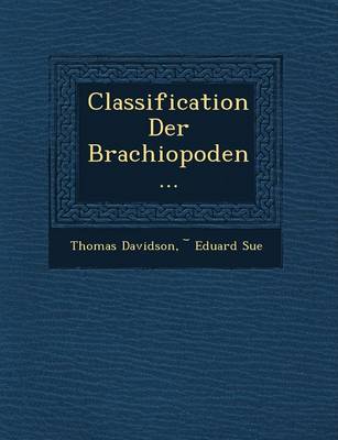 Book cover for Classification Der Brachiopoden...