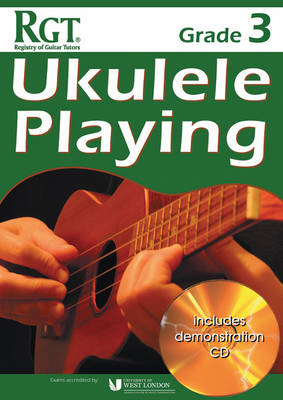 Book cover for RGT Grade Three Ukulele Playing