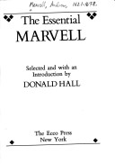 Book cover for The Essential Marvel