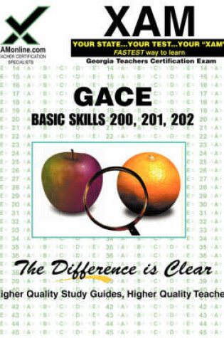 Cover of GACE Basic Skills 200, 201, 202