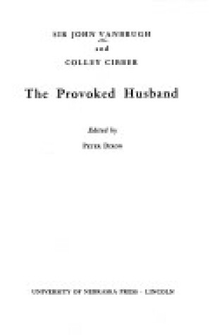 Cover of The Provoked Husband