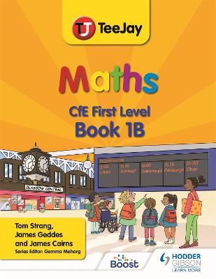 Book cover for TeeJay Maths CfE First Level Book 1B Second Edition