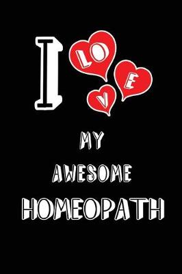 Book cover for I Love My Awesome Homeopath
