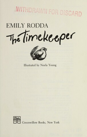 Book cover for The Timekeeper