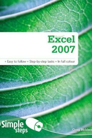 Cover of Microsoft Excel 2007 In Simple Steps