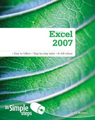 Book cover for Microsoft Excel 2007 In Simple Steps