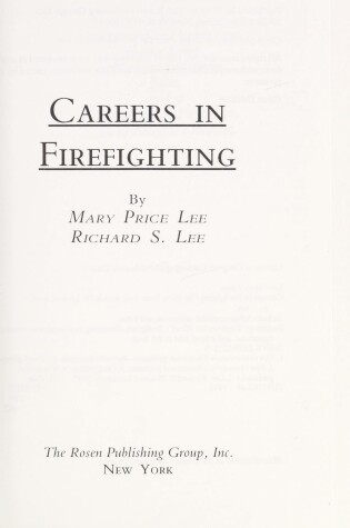 Cover of Careers in Firefighting