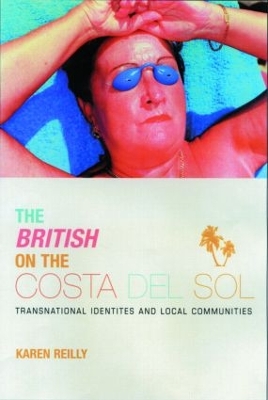 Book cover for The British on The Costa Del Sol