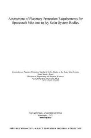 Cover of Assessment of Planetary Protection Requirements for Spacecraft Missions to Icy Solar System Bodies