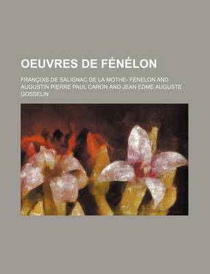 Book cover for Oeuvres de Fenelon (20)