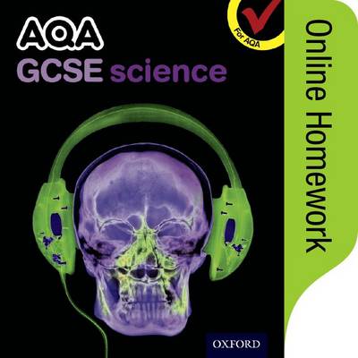 Book cover for AQA GCSE Science Online Homework