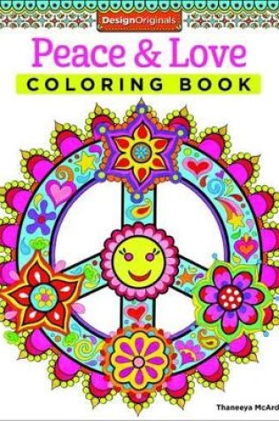 Cover of Peace & Love Coloring Book