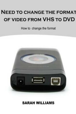 Cover of Need to Change the Format of Video from Vhs to DVD