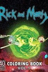 Book cover for Rick And Morty Coloring Book Vol1