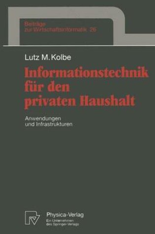 Cover of Informationstechnik für den privaten Haushalt