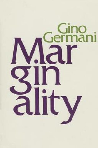 Cover of Marginality