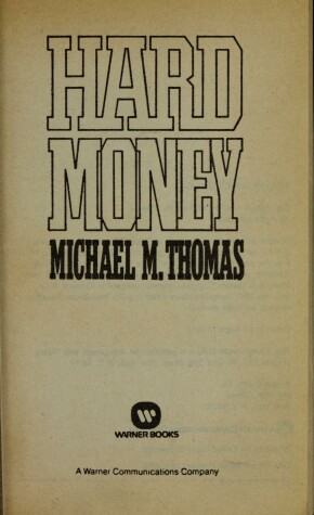 Book cover for Hard Money