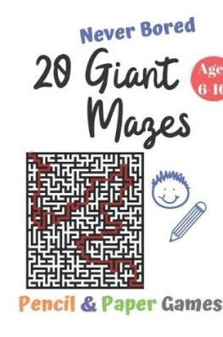Cover of 20 Giant Mazes