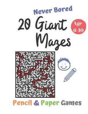 Book cover for 20 Giant Mazes