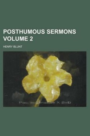 Cover of Posthumous Sermons Volume 2