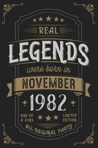 Cover of Real Legends were born in November 1982