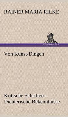 Book cover for Von Kunst-Dingen