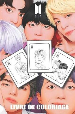 Cover of BTS livre de coloriage