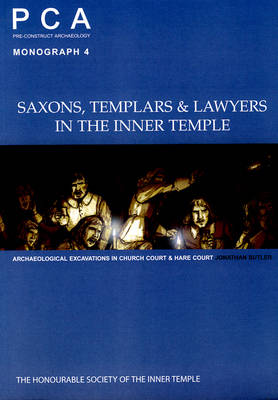 Book cover for Saxons, Templars and Lawyers in the Inner Temple