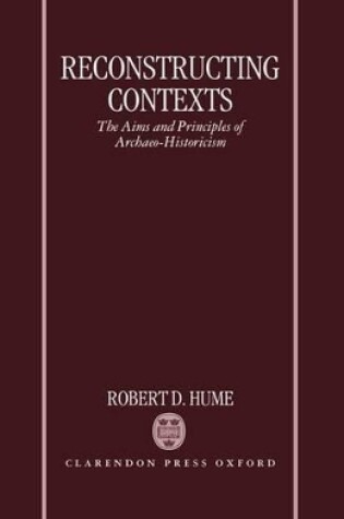 Cover of Reconstructing Contexts
