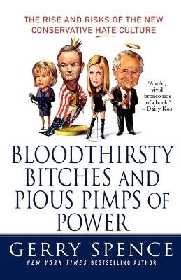 Book cover for Bloodthirsty Bitches and Pious Pimps of Power