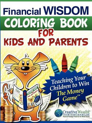 Book cover for Financial Wisdom Coloring Book for Kids and Parents