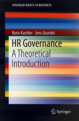 Book cover for HR Governance