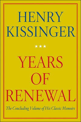 Book cover for Years of Renewal