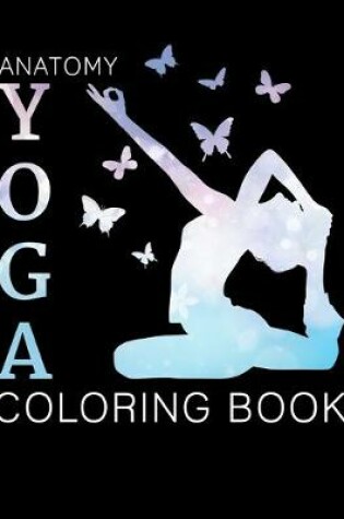 Cover of anatomy yoga coloring book