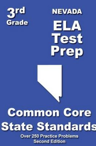 Cover of Nevada 3rd Grade ELA Test Prep