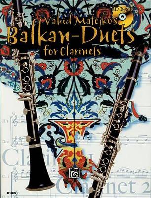 Cover of Vahid Matejko's Balkan Duets for Clarinets