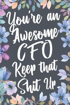 Book cover for You're An Awesome CFO Keep That Shit Up