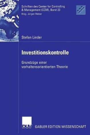 Cover of Investitionskontrolle